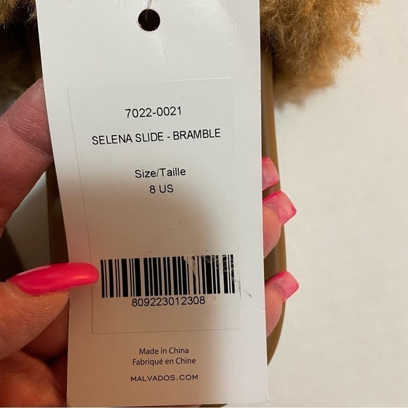- 𝅺MALVADOS Selena Slides, In Bramble - Picture 9 of 15